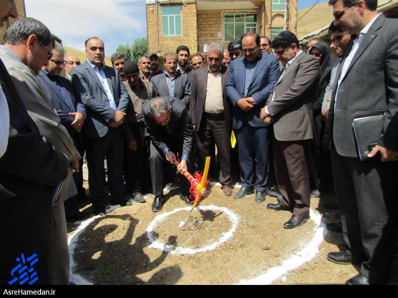 بهره‌برادری و آغاز عملیات ۷ پروژه عمرانی خدماتی در اسدآباد