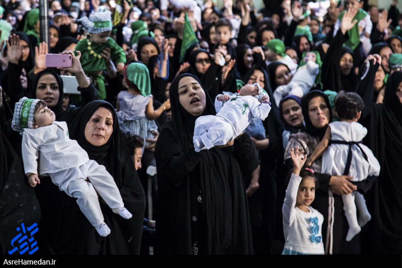 لالایی مادران همدانی به یاد علی اصغر رباب