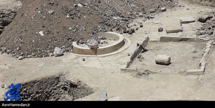 فرآیند کاوش «معبد لائودیسه» در نهاوند آغاز شد