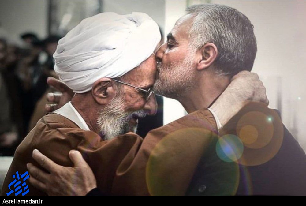 دلدادگی سردار دلها به عمار انقلاب/علاقه شهید سلیمانی به مباحث آیت الله مصباح یزدی