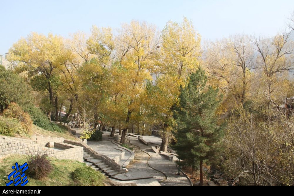 جلوه گری پاییز در گنجنامه همدان