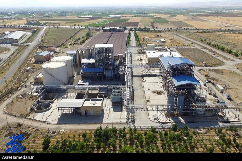 پتروشیمی هگمتانه همدان امروز به بهره برادری می رسد
