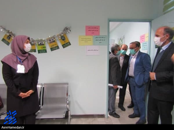 قرارگاه مرکزی کنترل کرونا در اسدآباد آغاز به کار کرد