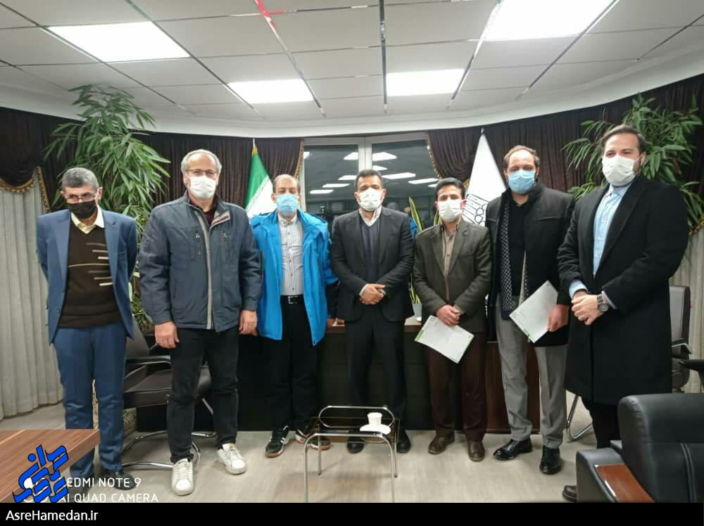 مهدی الوندی، رئیس هیئت فوتبال بهار جای خود را به حامد رنجبر صولتی داد