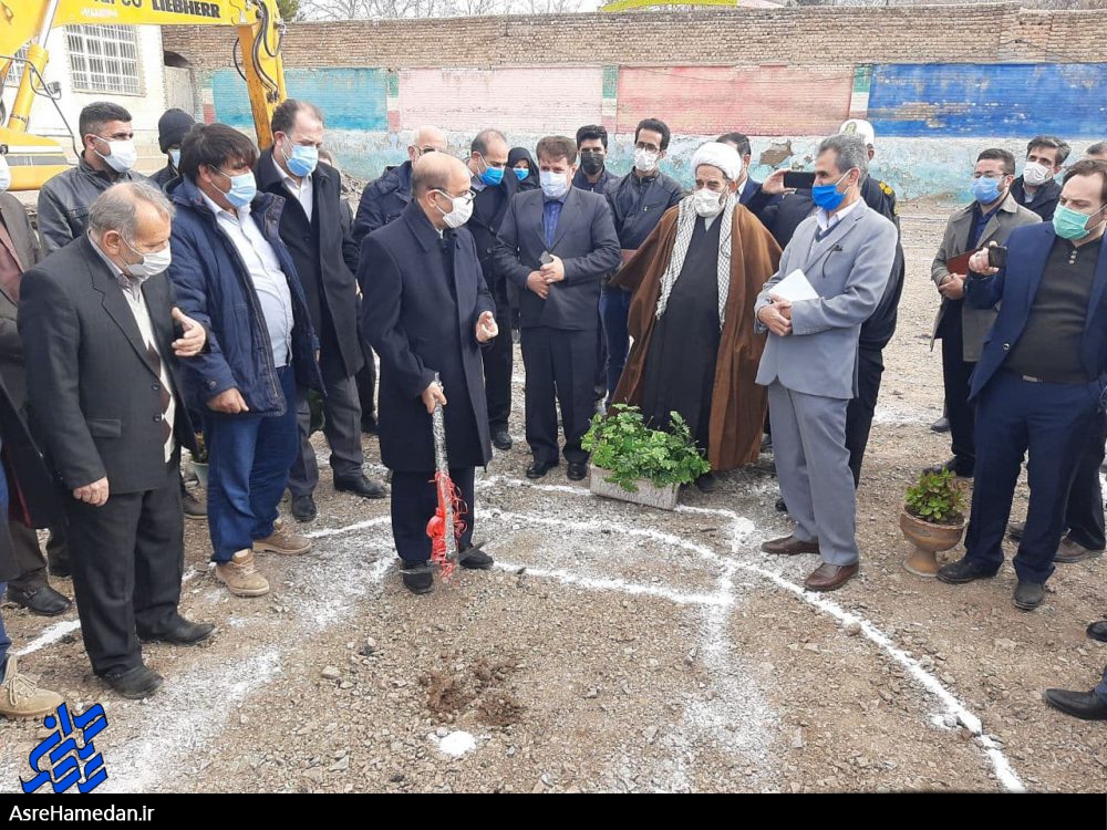 نماینده نهاوند در خانه ملت، با حقوق دریافتی مجلس، مدرسه می سازد+ تصاویر