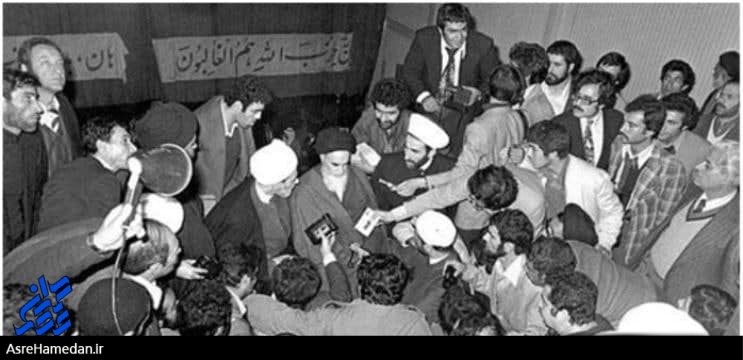 سیزدهم بهمن ماه ۱۳۵۷؛ گفتگوی مطبوعاتی امام خمینی(ره)