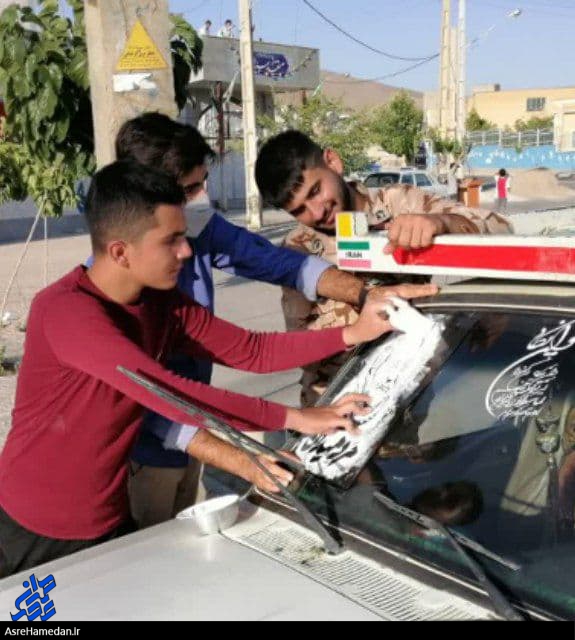 ماشین نویسی انتخاباتی در نهاوند + تصاویر