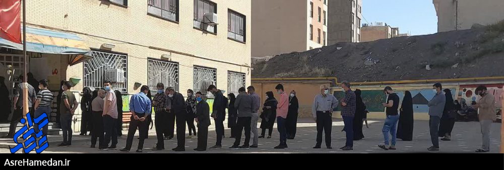 تلالو حضوری تماشایی در آغازین ساعات رأی گیری، نوید ایرانی قوی است/ما هم مدافع حرم شده ایم+تصاویر