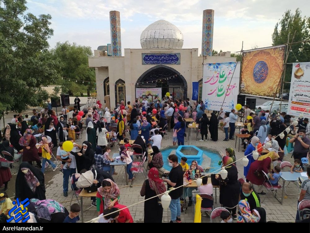 مسابقه نقاشی غدیر کودکان در پارک سیفیه ملایر