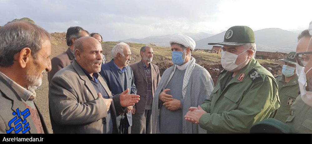 افتتاح طرح های عمرانی و خدماتی در نهاوند با حضور فرمانده سپاه استان همدان+ تصاویر