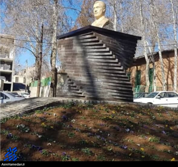 رونمایی از سردیس سردار دل ها و افتتاح میدان شهید سلیمانی در شهر سرکان