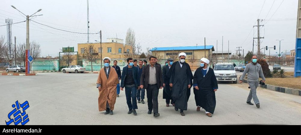 شهر مهاجران میزبان نماینده ولی فقیه در استان همدان بود