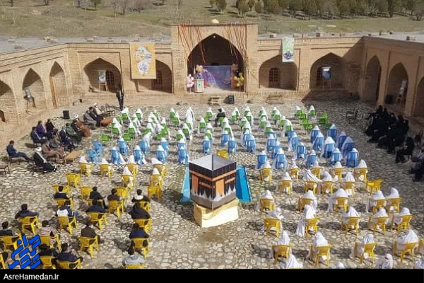جشنی برای بندگی و عبادت/جشن تکلیف ۱۵۰ دختر و پسر فرسفجی+تصاویر