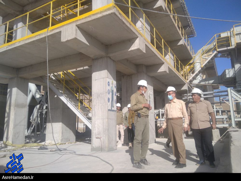 کارخانه کلسینه دولومیت نهاوند در مدار تولید/ احداث کارخانه فروسیلیس در راستای ایجاد اشتغال