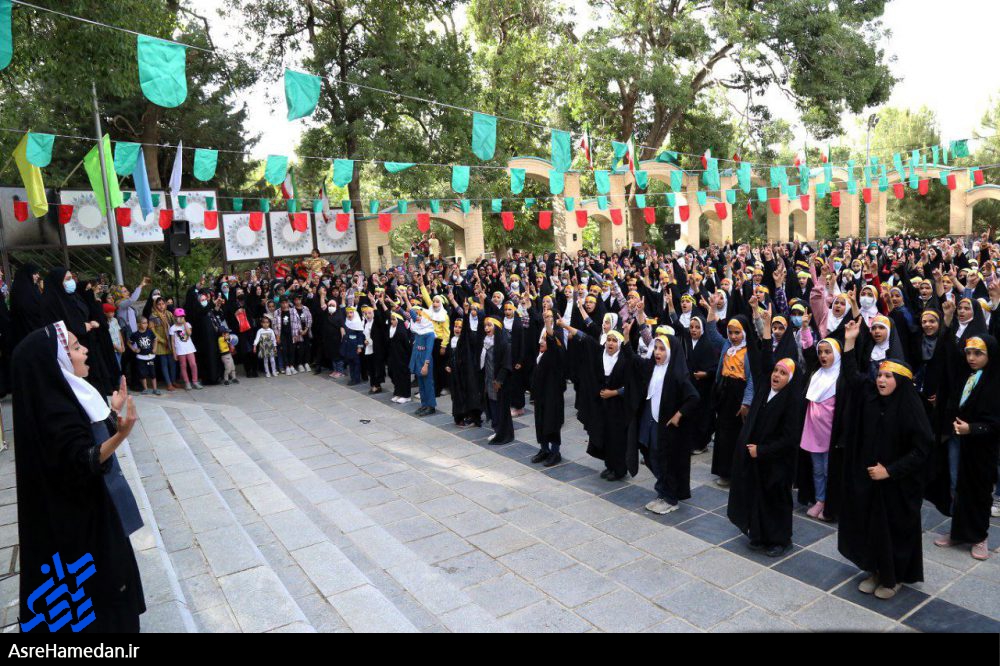 برگزاری اجتماع دختران خورشید هشتم در همدان+ تصاویر