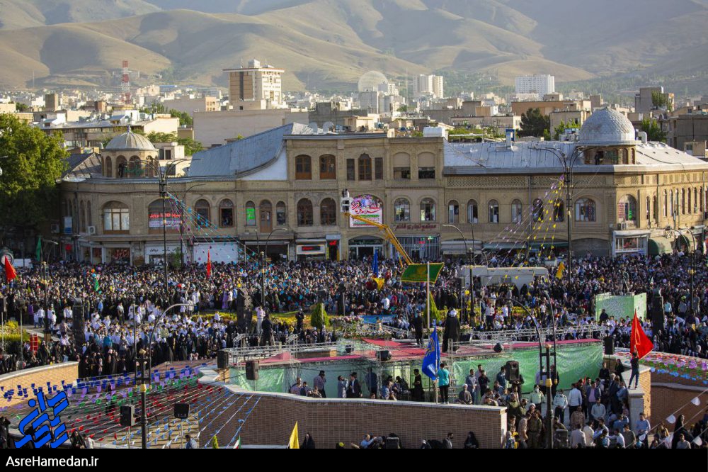غوغای همدانی ها با سلام فرمانده