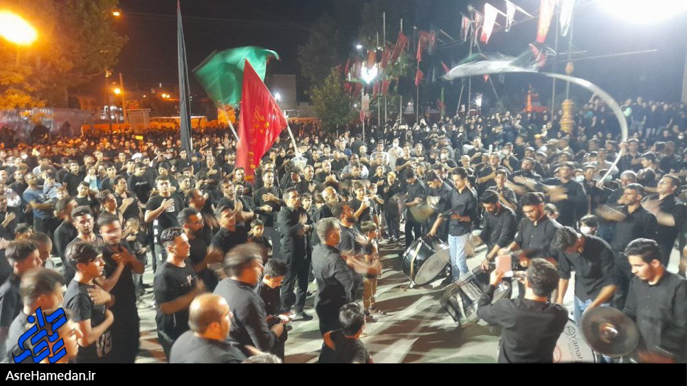 استان همدان عزادار سرور و سالار شهیدان/حال و هوای شهرها کربلایی شد+ تصاویر