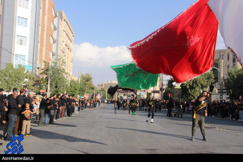 مشق عشق مردم عاشورایی استان همدان در مکتب امام حسین(ع)