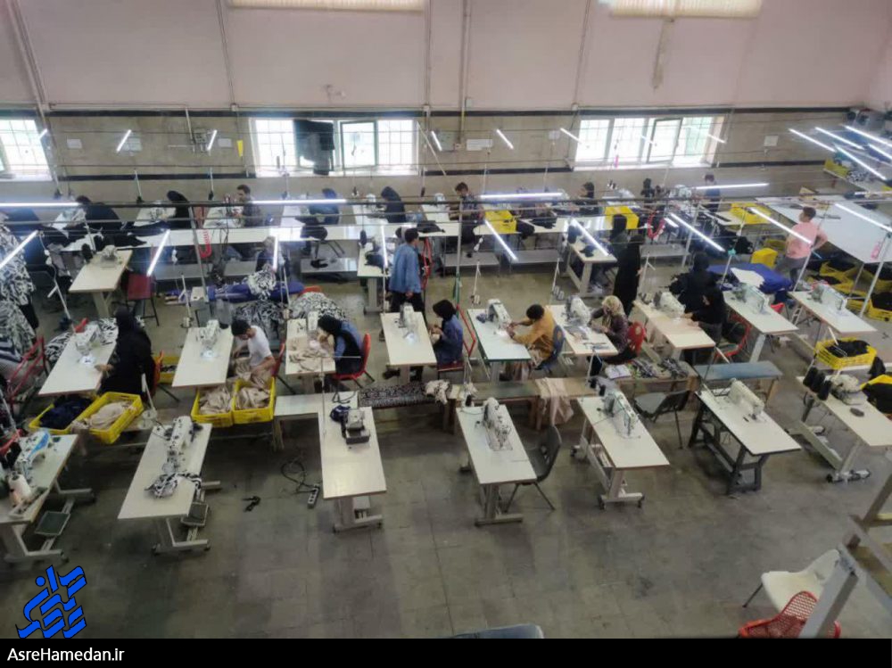 بیکار کسی است که اندیشه و همت کار کردن ندارد/ظرفیت اشتغال برای ۲۰۰نفر به صورت مستقیم در کارگاه تولیدی پوشاک محیا است