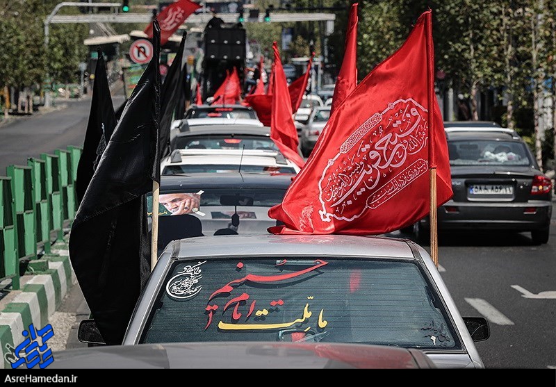 برگزاری راهپیمایی بزرگ خودرویی ۹ دی در ملایر